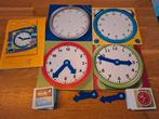 Spelenderwijs leren klok kijken, Drie of vier spelers, Ophalen of Verzenden, Zo goed als nieuw