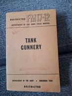 U.S. Army Field Manual FM 17-12 – Tank Gunnery (1950, Ophalen of Verzenden, Landmacht, Amerika, Boek of Tijdschrift