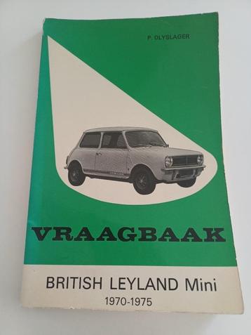 British Leyland Mini Vraagbaak 1970-1975 - P. Olyslager beschikbaar voor biedingen