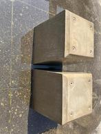 Set van 2 betonpoeren - Gratis af te halen, Ophalen, Gebruikt, Overige materialen