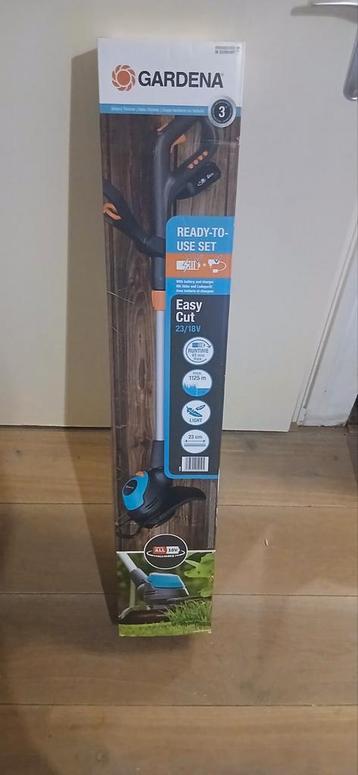 Gardena EasyCut 23/18V Accu Grastrimmer - Nieuw in doos! beschikbaar voor biedingen