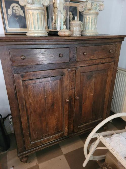 Antieke vroeg 19e eeuwse kast, Antiek en Kunst, Curiosa en Brocante, Ophalen