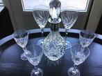 Kristallen Karaf met 6 Kristallen Glaasjes, Ophalen of Verzenden