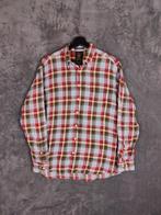 Gant Hudson River Twill Overhemd L Geruit Blouse, Blauw, GANT, Zo goed als nieuw, Halswijdte 39/40 (M)