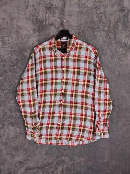 Gant Hudson River Twill Overhemd L Geruit Blouse, Kleding | Heren, Overhemden, Zo goed als nieuw, Halswijdte 39/40 (M), Blauw