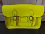 Neon gele fluo satchel messenger handtas Silis, Ophalen of Verzenden, Zo goed als nieuw, Geel, Handtas