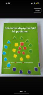 Gezondheidspsychologie, Boeken, Studieboeken en Cursussen, Ophalen of Verzenden, Beta, Zo goed als nieuw, HBO