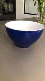 Big salade bowl EMILE HENRY kobalt, 27 cm , 16 cm (h), Huis en Inrichting, Ophalen of Verzenden, Zo goed als nieuw