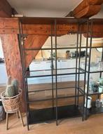 IKEA Vittsjö Stellingkast Zwart/Glas, Ophalen, Gebruikt
