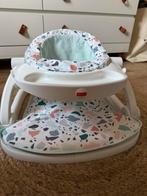 Fisher-Price Kinderzit Stoel sit me up, Fisher-Price, Wipstoel, Ophalen of Verzenden, Met gordel(s) of riempje(s)