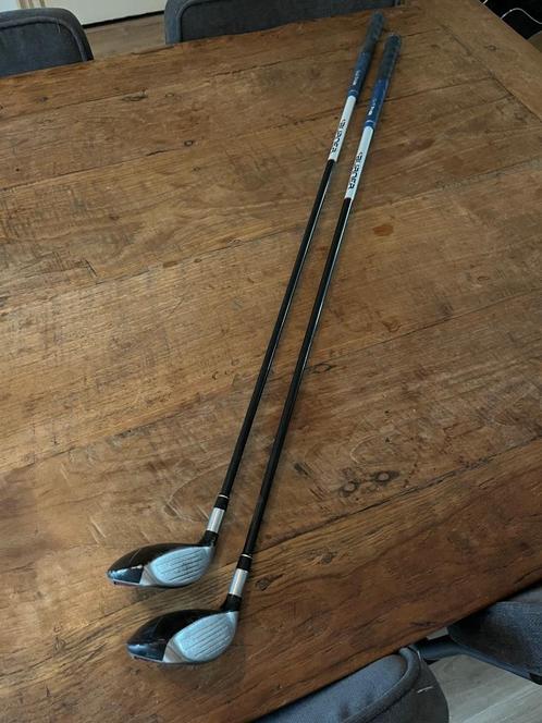 Set Taylormade Burner Rescue hybrides, Sport en Fitness, Golf, Gebruikt, Set, Overige merken, Ophalen of Verzenden