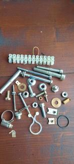 Assortiment boutjes moertjes enz enz, Ophalen of Verzenden, Minder dan 50 mm, Bouten of Moeren