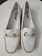 Witte Esprit instappers. Maat 38, Ophalen of Verzenden, Zo goed als nieuw, Esprit, Wit