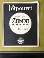 Opera Zampa van J. Herold, Piano, Gebruikt, Ophalen of Verzenden, Artiest of Componist