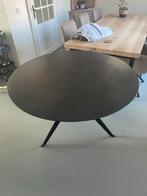 Ronde tafel 120cm eiken, Huis en Inrichting, Tafels | Eettafels, Ophalen, Gebruikt, 100 tot 150 cm, Rond