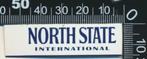 Sticker: North State International, Ophalen of Verzenden, Zo goed als nieuw, Bedrijf of Vereniging