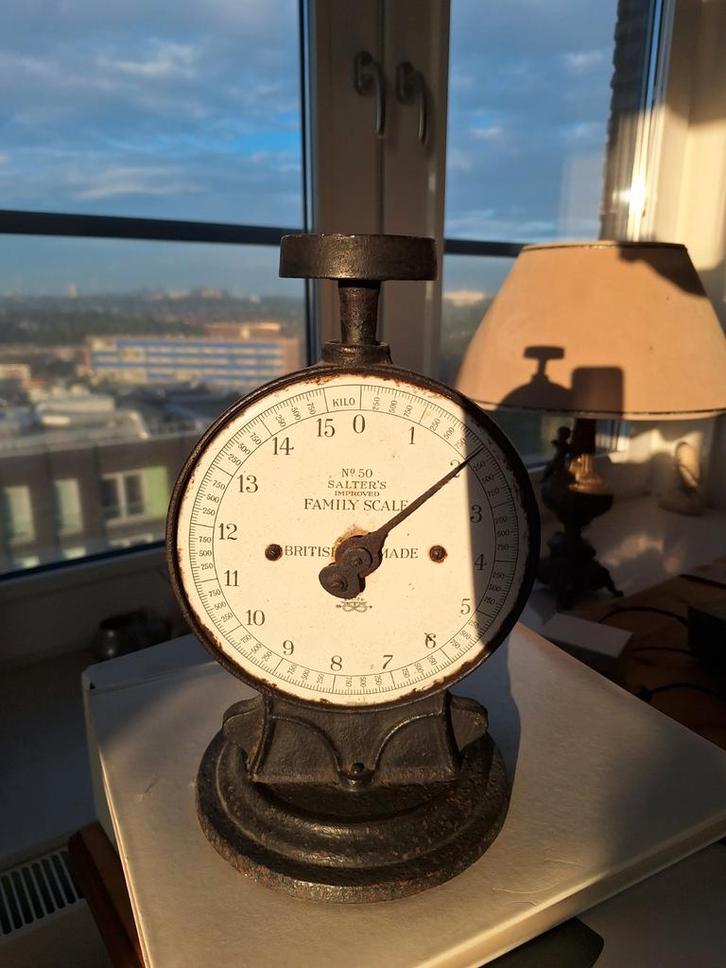 Vintage Salter's Family Scale No. 50, Antiek en Kunst, Antiek | Overige Antiek, Ophalen of Verzenden