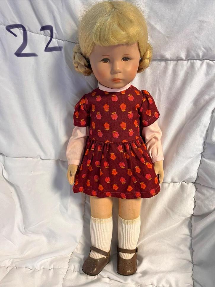 Kathe Kruse Inge Pop, Verzamelen, Poppen, Zo goed als nieuw, Pop, Verzenden