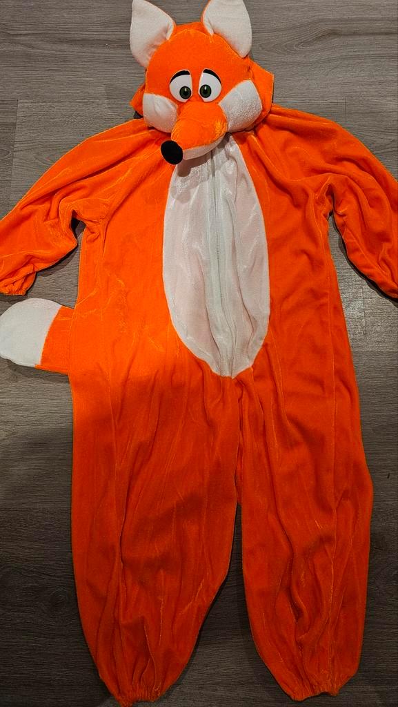 Vosje verkleedpak - Maat 104/110, Kinderen en Baby's, Carnavalskleding en Verkleedspullen, Nieuw, Jongen of Meisje, 110 t/m 116