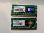 Memory - DDR2-667 512Mb x2, Ophalen of Verzenden, DDR2, Laptop, Gebruikt