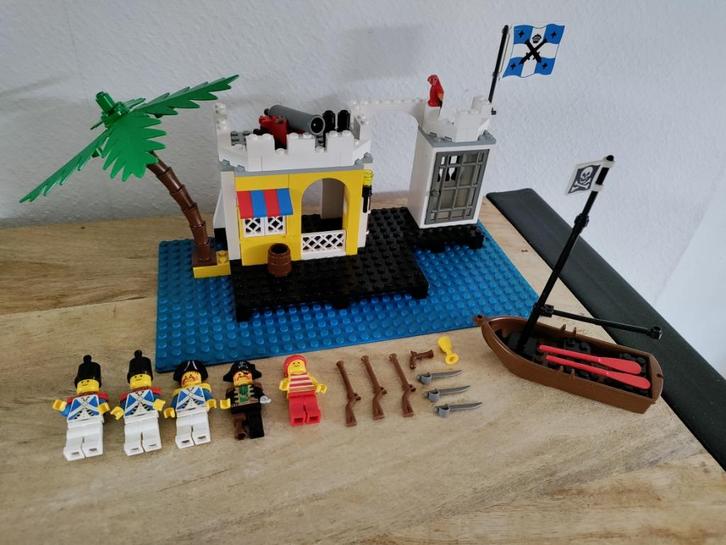 Vintage Lego Pirates I set - 6267 Lagoon Lock-up, Kinderen en Baby's, Speelgoed | Duplo en Lego, Gebruikt, Lego, Complete set