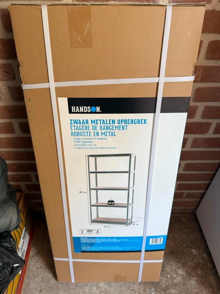 Stellingkast Karwei - Nieuw in doos!, Huis en Inrichting, Kasten | Stellingkasten, Nieuw, Ophalen