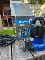 Vlakzuigende dompelpomp Flat Joe 7000 l/u, Ophalen of Verzenden, Zo goed als nieuw, Elektrisch, Dompelpomp