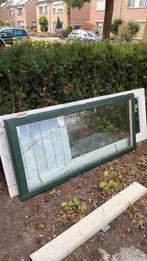 Uitzetraam dubbel glas 156,5x74, Doe-het-zelf en Verbouw, Kozijnen en Schuifpuien, Ophalen, Gebruikt, Minder dan 75 cm, Raamkozijn