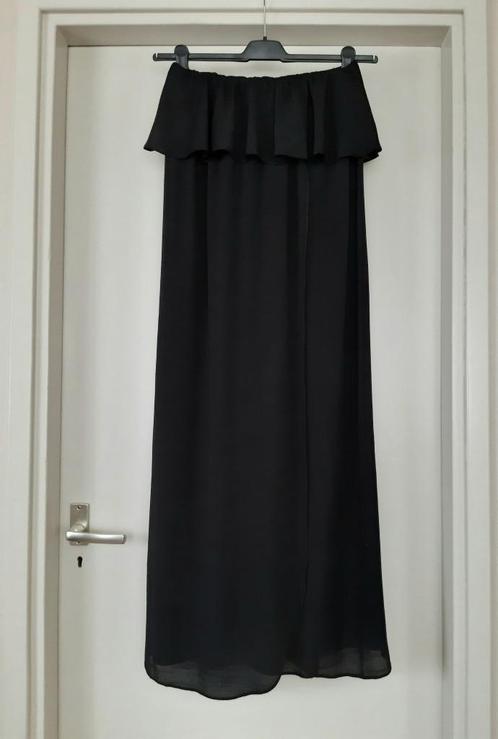 Strapless satijn jurk van maat XS/S. Gratis broche., Kleding | Dames, Gelegenheidskleding, Zo goed als nieuw, Overige typen, Maat 34 (XS) of kleiner