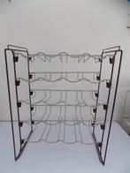 Vintage wijnrek of flessenrek geplastificeerd, Ophalen, Gebruikt