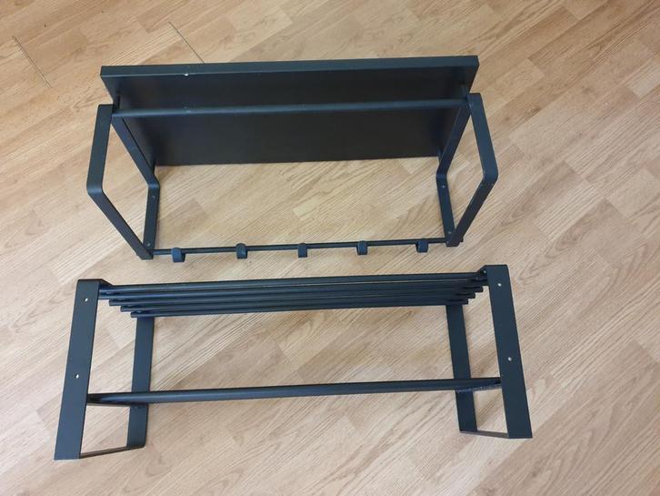Kapstok & Schoenenrek Set, Huis en Inrichting, Woonaccessoires | Kapstokken, Gebruikt, Overige typen, Minder dan 100 cm, Metaal