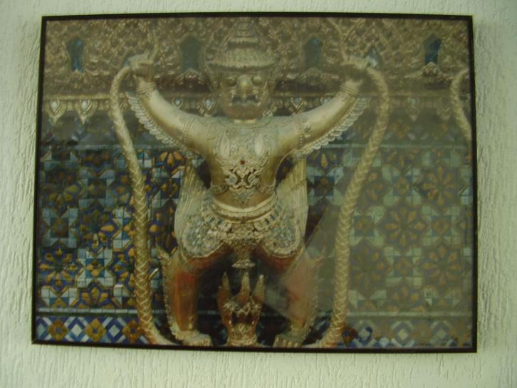 religie hindoe india pakinstan schilderij foto decoratie, Verzamelen, Religie, Zo goed als nieuw, Hindoeïsme, Overige typen, Ophalen of Verzenden