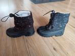 Zwarte snowboots met roze stipjes, maat 27., Kinderen en Baby's, Ophalen of Verzenden, Gebruikt, Meisje, Laarzen