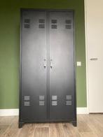 Kledingkast lockerkast antraciet metaal, Ophalen, Gebruikt, Industrieel