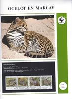 Katten wwf wnf Ocelot bedreigde diersoorten 1988+4fdc+tekst, Ophalen of Verzenden, Postfris, Dier of Natuur