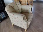Comfortabele fauteuils met retro print, Ophalen, 75 tot 100 cm, Hout, 50 tot 75 cm