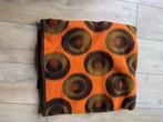 Oranje jaren '70 deken retro design, Huis en Inrichting, Ophalen, Gebruikt