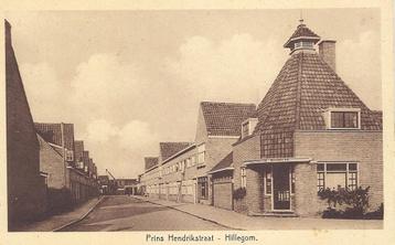ANSICHTKAART HILLEGOM PRINS HENDRIKSTRAAT . beschikbaar voor biedingen