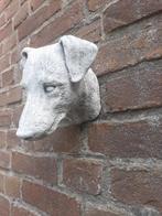Hond wanddecoratie betonnen beeld tuinbeeld beton, Tuin en Terras, Tuinbeelden, Ophalen of Verzenden, Nieuw