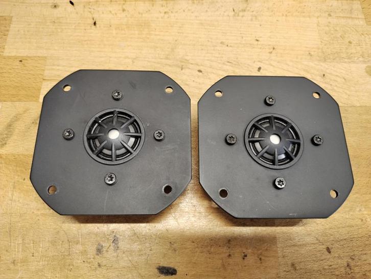 Visaton DMS 25FFL Tweeters., Audio, Tv en Foto, Luidsprekers, Zo goed als nieuw, Front, Rear of Stereo speakers, 120 watt of meer