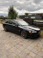 Volvo S60 2.4 170PK 2005 Zwart, Auto's, Volvo, Voorwielaandrijving, 74 €/maand, Zwart, S60