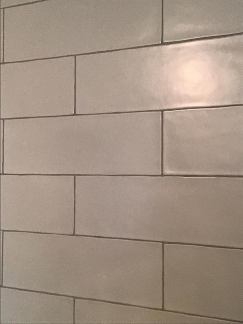 17 doosjes Velsa Cementum white 13x39 cm, Doe-het-zelf en Verbouw, Tegels, Nieuw, Wandtegels, Keramiek, Minder dan 20 cm, 20 tot 40 cm