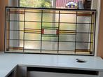 Prachtig glas in loodraam,dubbele glas 65 euro, Ophalen