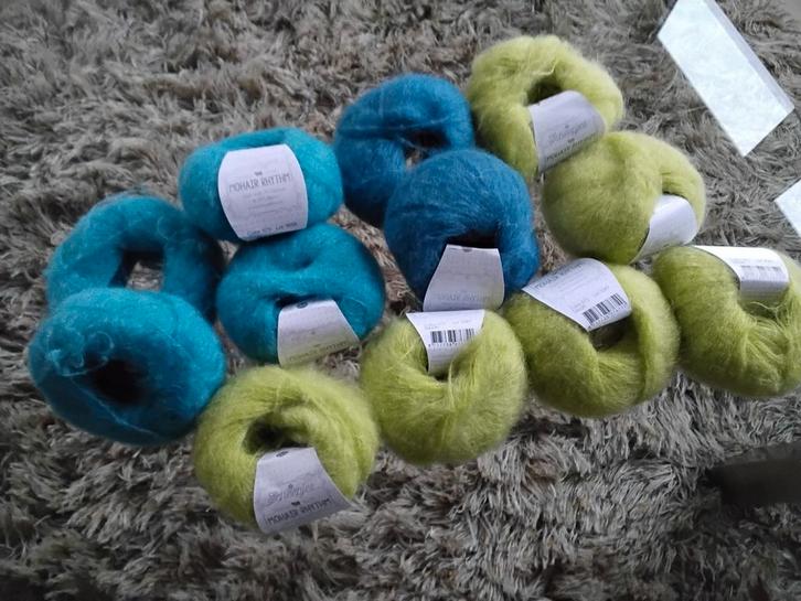 Scheepjes Mohair RYTHM, Hobby en Vrije tijd, Breien en Haken, Zo goed als nieuw, Breien of Haken, Wol of Garen, Ophalen of Verzenden