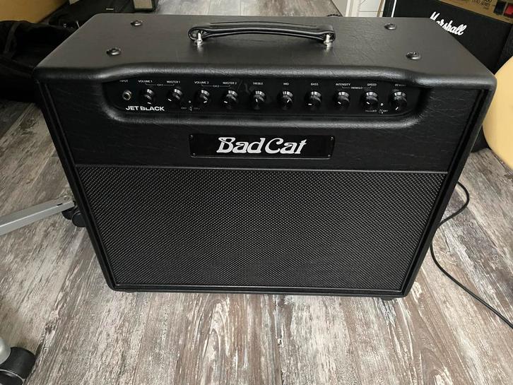 Bad Cat Jet Black 1x12 Combo - Zo Goed Als Nieuw, Muziek en Instrumenten, Versterkers | Bas en Gitaar, Zo goed als nieuw, Gitaar