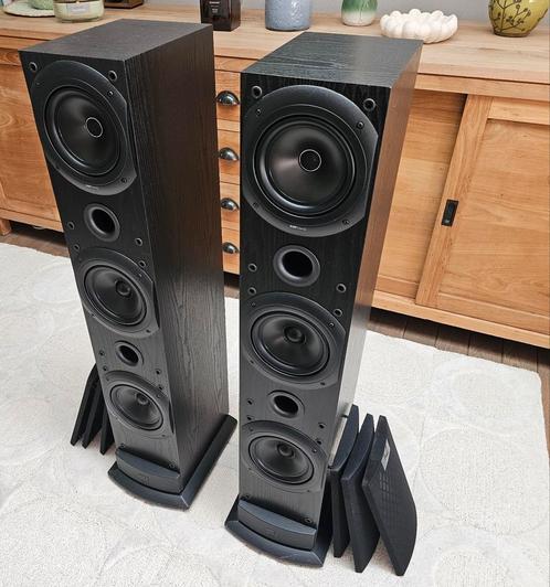 KEF Q70 Britse topklasse vintage luidsprekers, Audio, Tv en Foto, Luidsprekers, Front, Rear of Stereo speakers, 120 watt of meer