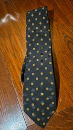 Stilnovo Zijden Stropdas - Zwart met Patroon, Zwart, Ophalen of Verzenden, Zo goed als nieuw, Stilnovo