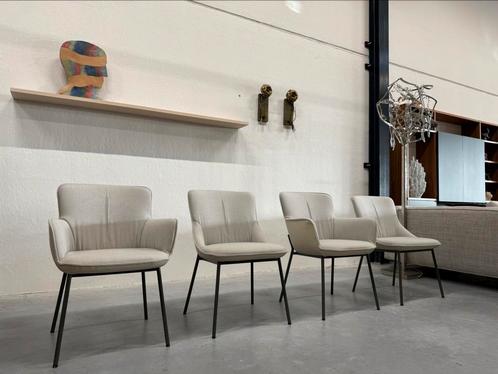 4 Nieuw Rolf Benz 655 Eetkamerstoelen stof Design stoel, Huis en Inrichting, Stoelen, Nieuw, Vier, Stof, Overige kleuren, Ophalen of Verzenden