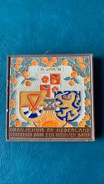 Wandtegel Oranje Geboorte Beatrix, Ophalen of Verzenden