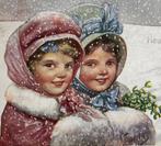 K.FEIERTAG — gesigneerd - Heureux Noël, Verzamelen, Ansichtkaarten | Themakaarten, Verzenden, Voor 1920, Gelopen, Kinderen